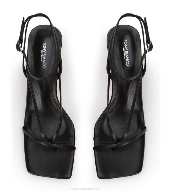 Stöckelschuhe| de Tony Bianco Frauen Avi-Absätze schwarzes Nappaleder 4624169